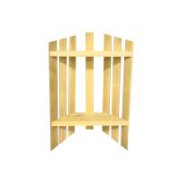 Полка угловая 2-х уровневая (МП-55)