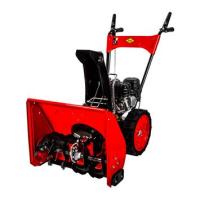 Бенз. снегоуборщик DDE ST6561 6,5 л.с, ширина 61 см, скорости +4/-1, колеса 14