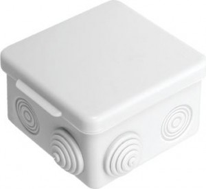 Коробка распред  50х50 с конт.группой IP54