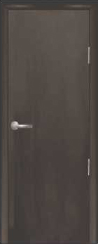 Дверь ГЛАДКОЕ-венге (Евро) ДГ- 7 (60см) Полотно ВЕНГЕ
