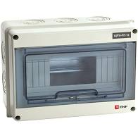 EKF бокс (корпус) пластик ЩРН-ПГ-8 (147х203х89) навесной IP65 Pb65-n-pg-8