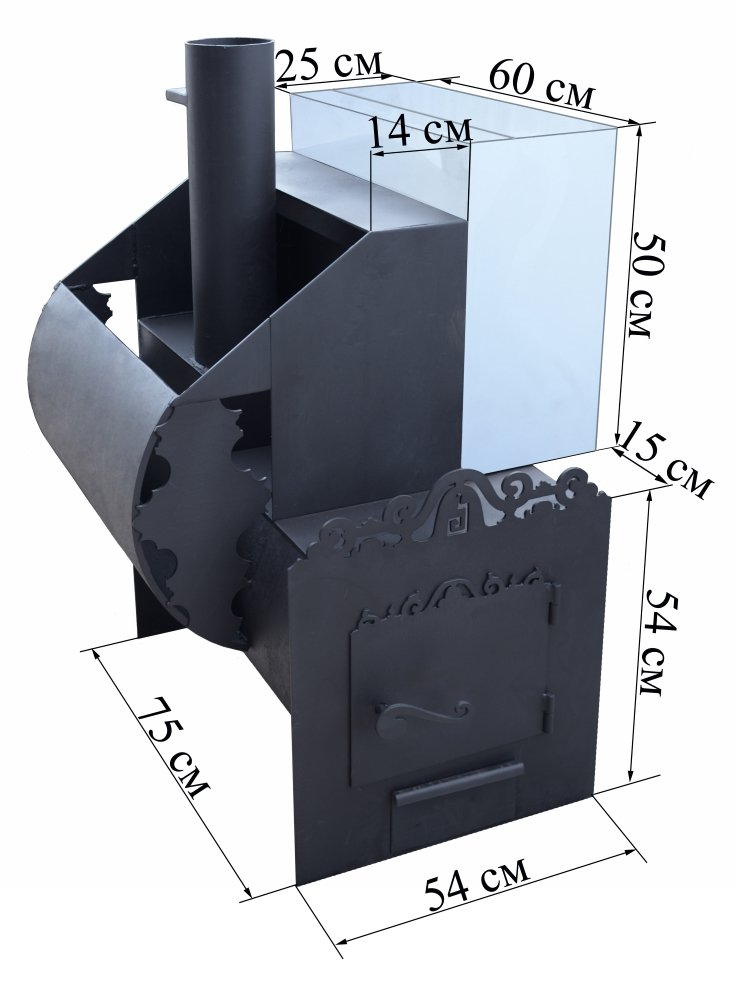 Проект печи в баню