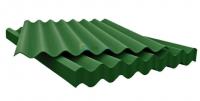 Шифер Волнистый 7-ми волновой (Зеленый ) 0,98м х 1,75м вес 24,75
