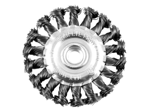 Щетка-крацовка дисковая крученая проволока для УШМ 200мм (22,2мм) 45-2-720