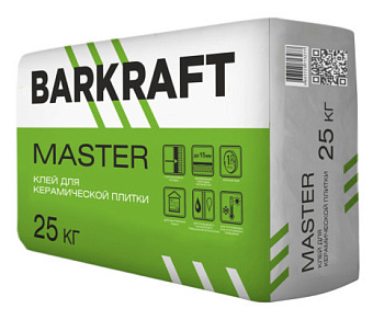 BARKRAFT Клей для керамической плитки "MASTER" (25кг) 56шт./пал