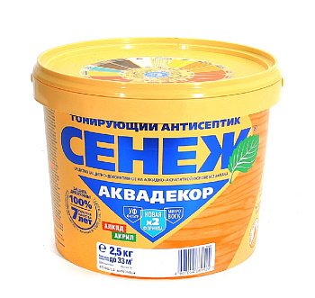 СЕНЕЖ АКВАДЕКОР - 103 (сосна) - 2,5 кг