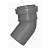 СЕРАЯ Отвод 50*135