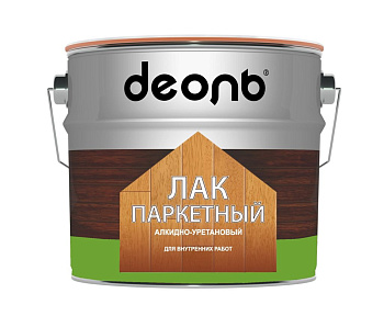 Лак паркетный алкидно-уретановый глянцевый, 0,9л