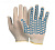 Перчатки 4-х ниточные с пвх стандарт /300пар/10пар
