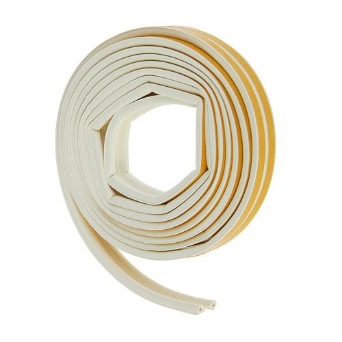 Уплотнитель D-профиль 10м коричневый 50-3-211