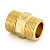 Ниппель  3/4", латунь (50/300)