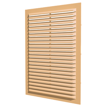 Решетка вентиляционная вытяжная 250х250 коричневая