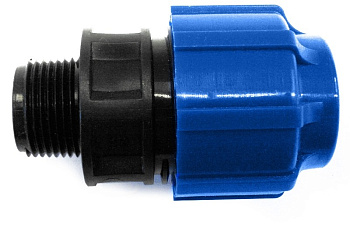 Муфта ПНД 32х 3/4" НР