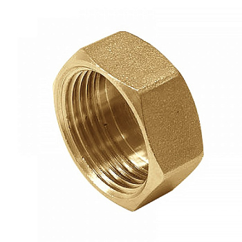 Заглушка ПСП 1/2" ВР, латунь (200/1200)