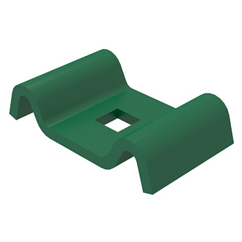 Скоба 43х25х2,5 мм RAL6005 (зеленый),SK-43х25/RAL6005