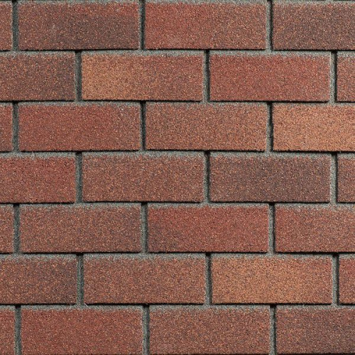 Фасадная плитка ТехноНИКОЛЬ Hauberk 1000х250х3 терракотовый кирпич (2м2/уп, 40уп/под, 25,6кг/уп)
