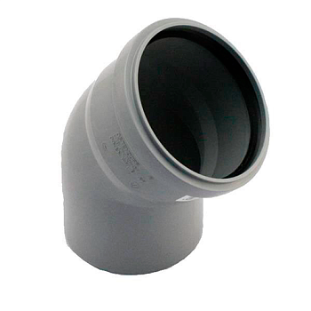 СЕРАЯ Отвод 110*135