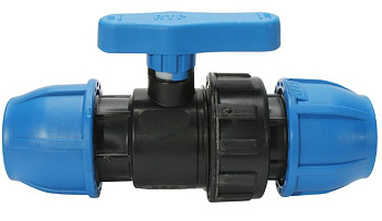 Кран шаровой ф25 ПНД