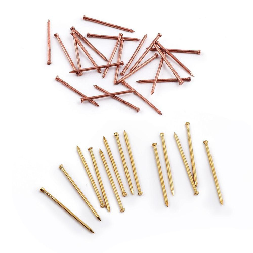 ГВОЗДИ финишные БРОНЗИРОВАННЫЕ 1,2*40