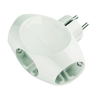 Тройник 3ОП с/з белый Макел