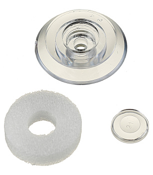 Термошайба (50шт/уп, 500шт/коробка) 00 прозрачный