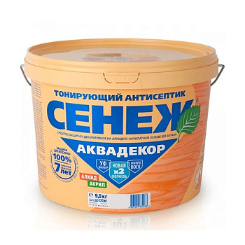 СЕНЕЖ АКВАДЕКОР - 105 (калужница) - 9 кг
