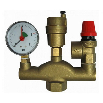 Группа безопасности котла 3/4" (настенная, сборная)