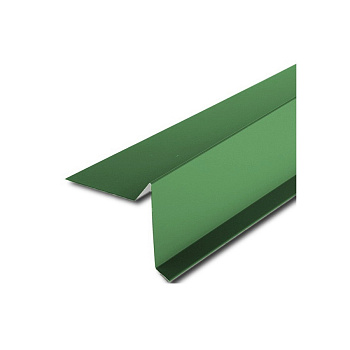 Планка фронтонная RAL 6007 зеленая (кратно 2м)