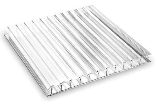 Цветной поликарбонат10мм 6000х2100мм (04 зеленый)