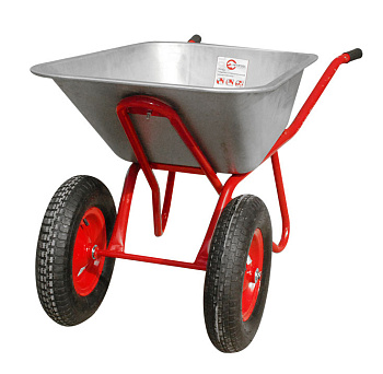 Тачка строительная 260кг (2 колеса 325/80/24) 66-9-216