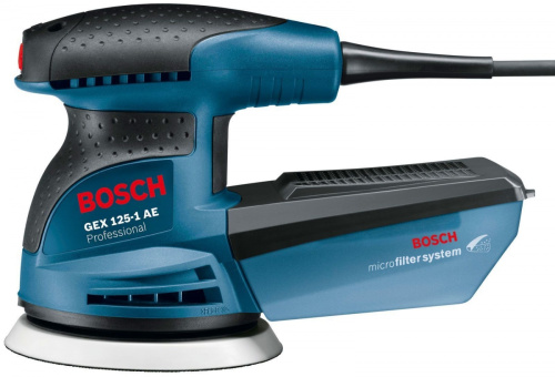 BOSCH Машинка Шлифовальная Орбитальная GEX 125-1 AE (0601387500)