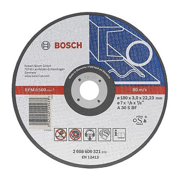 BOSCH Отрезной диск по металлу 230 x 3,0