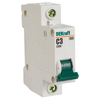 Автомат 1П 16А х-ка C ВА-101 4,5кА DEKraft Schneider Electric