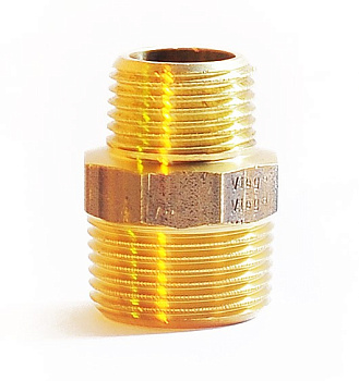 Ниппель переходн НР 1" х 3/4", латунь (40/240)
