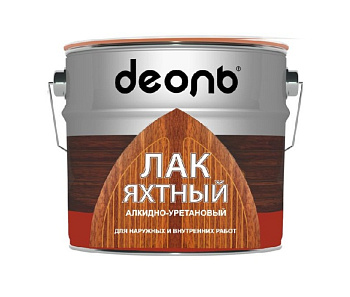 Лак яхтный глянцевый, 10л