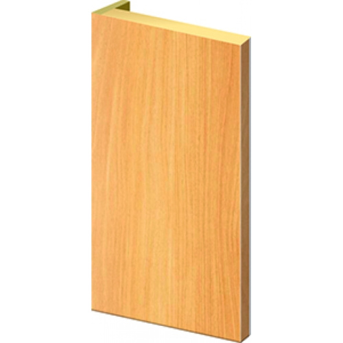 !Наличник плоский 70*10*2150 телескоп Темный Орех (8 шт/уп)