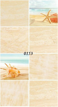 STELLA Панель ПВХ Ракушки большие 0153 (5мм) 