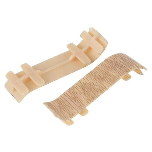 "Идеал Комфорт" 217 Соединитель для плинтуса Дуб темный