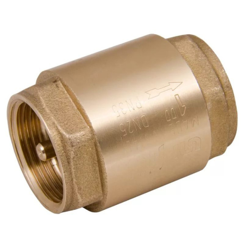 Клапан обратный 1", латунь (12/96)