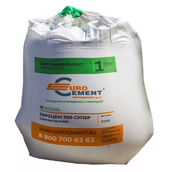 ЦЕМЕНТ М500 ЦЕМРОС Катав I 42,5Н Биг Бэг (1000кг)