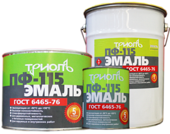 Эмаль ПФ-115 белая глянцевая (20 кг)