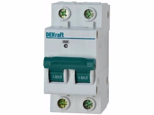 Автомат 2П 16А х-ка C ВА-101 4,5кА DEKraft Schneider Electric