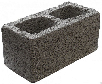 Блок Керамзитобетонный  (200х200х400) 75шт/1поддон (1,43т)