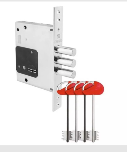 Замок врезной СУВАЛЬДНЫЙ (б\з MDV25\S-60.003R16) Fuaro (4ключа)