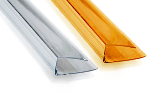 Профиль UP10мм*2,1м торцевой (00 прозрачный)