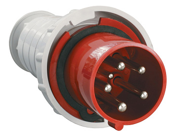 Вилка 014 3Р+РЕ16А 380В ИЭК (силовая)