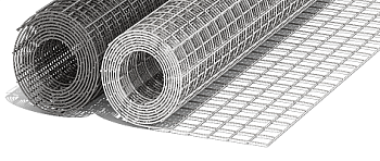 Сетка СВАРНАЯ 50*50мм (1,5*25м) ОЦИНКОВАННАЯ