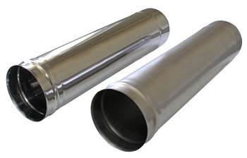 Труба 115*500мм 1,00мм (нержавейка)