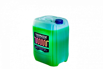 Теплоноситель "ТЕПЛО В ДОМ", -30, Пропиленгликоль, 20 кг., зеленый